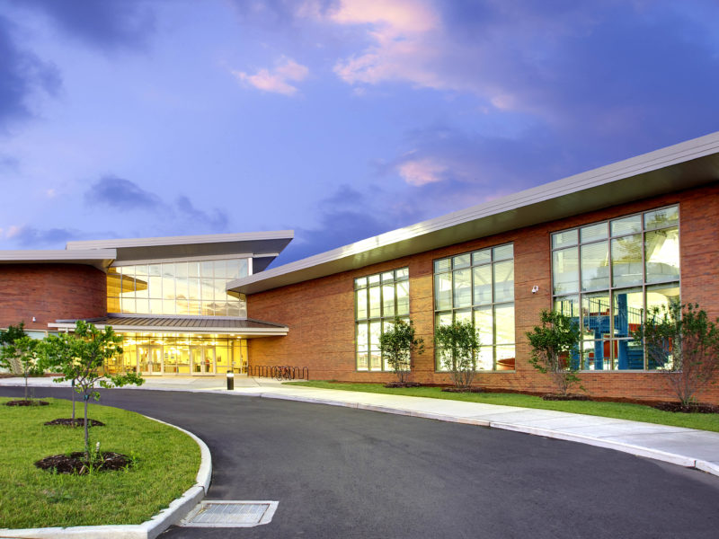 Front of Carondelet Park Rec Complex