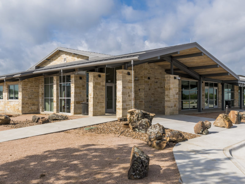 Front of the Precinct 1 Administration Building