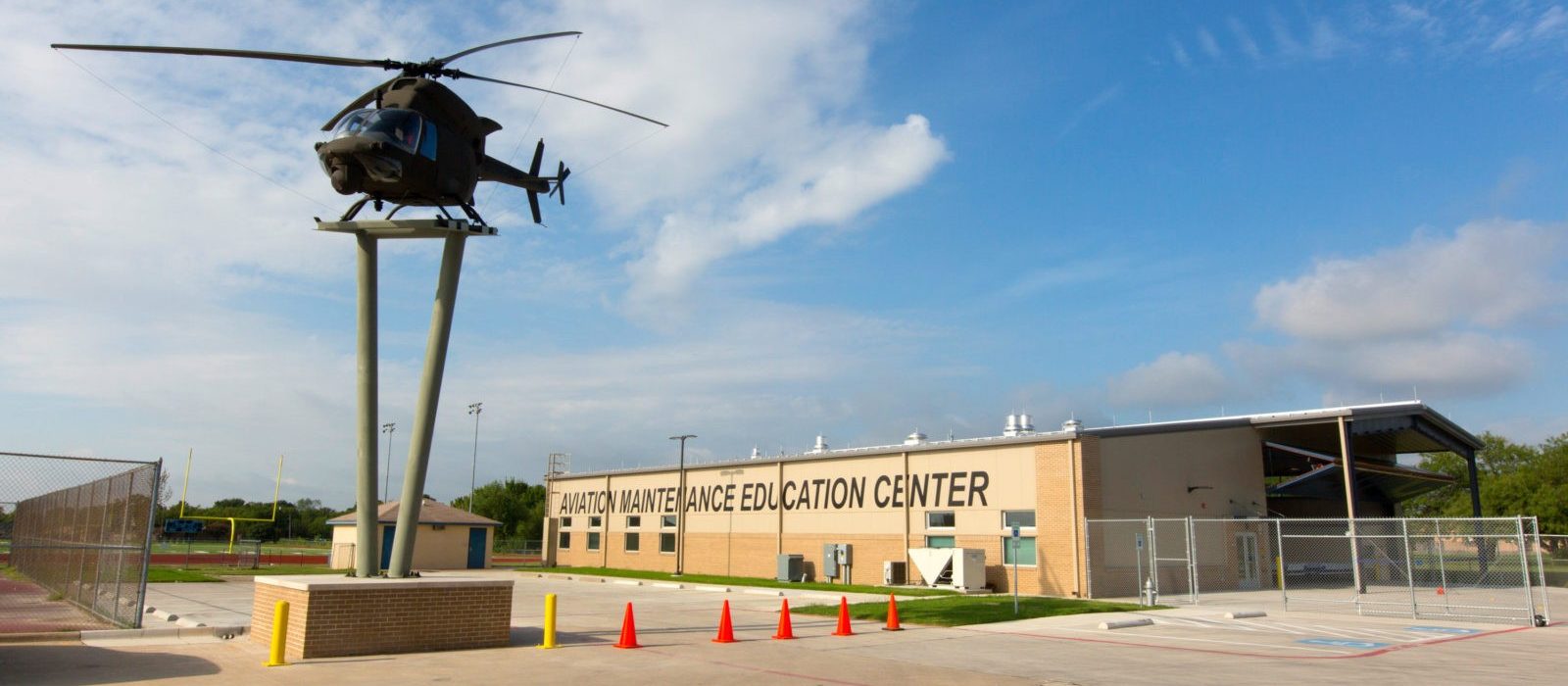 Front of Dunbar High School