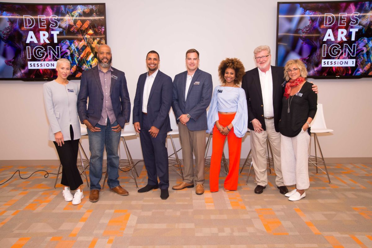 Posed image of all panelists together