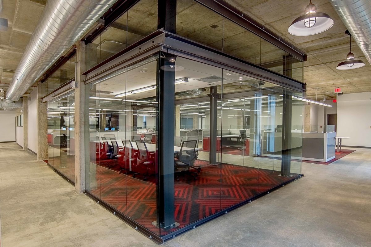 Capsule Conference Room in Alberici Office