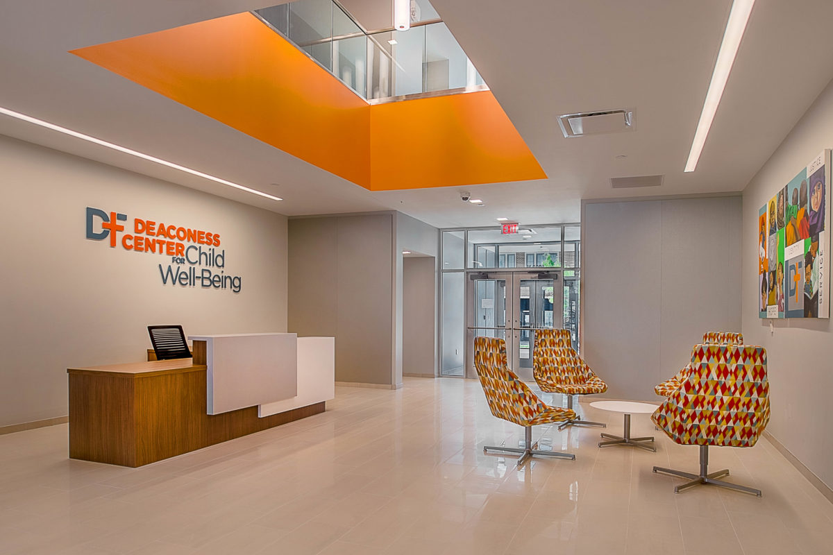 Main Lobby in Deaconess Center