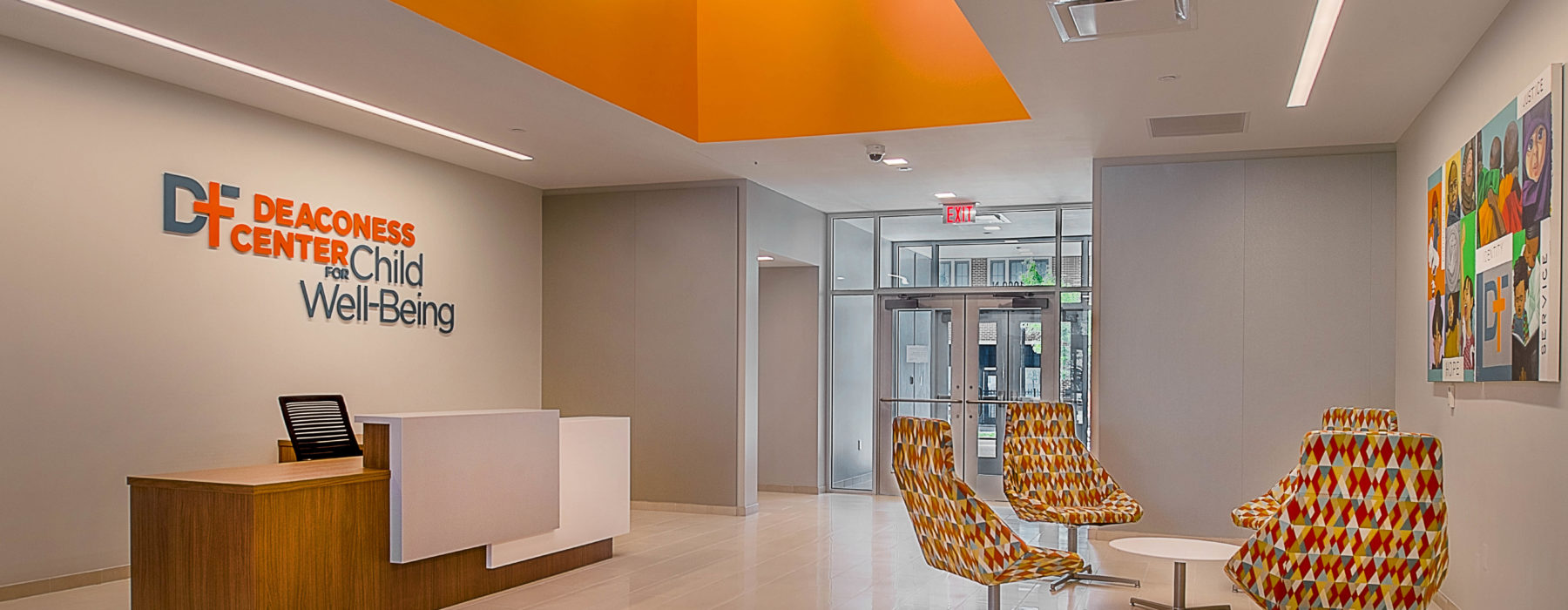 Main Lobby in Deaconess Center