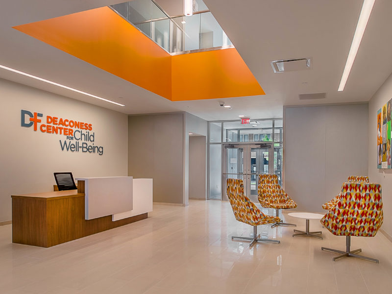 Main Lobby in Deaconess Center