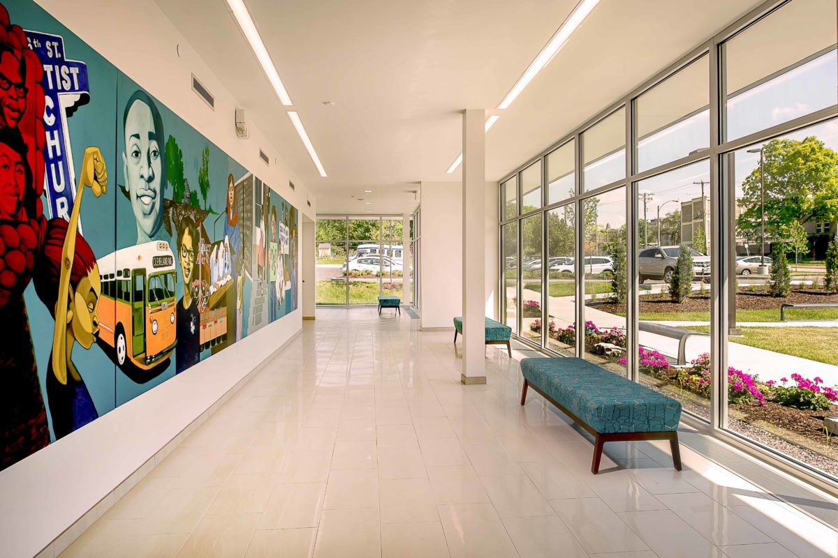 Hallway in Deaconess Center