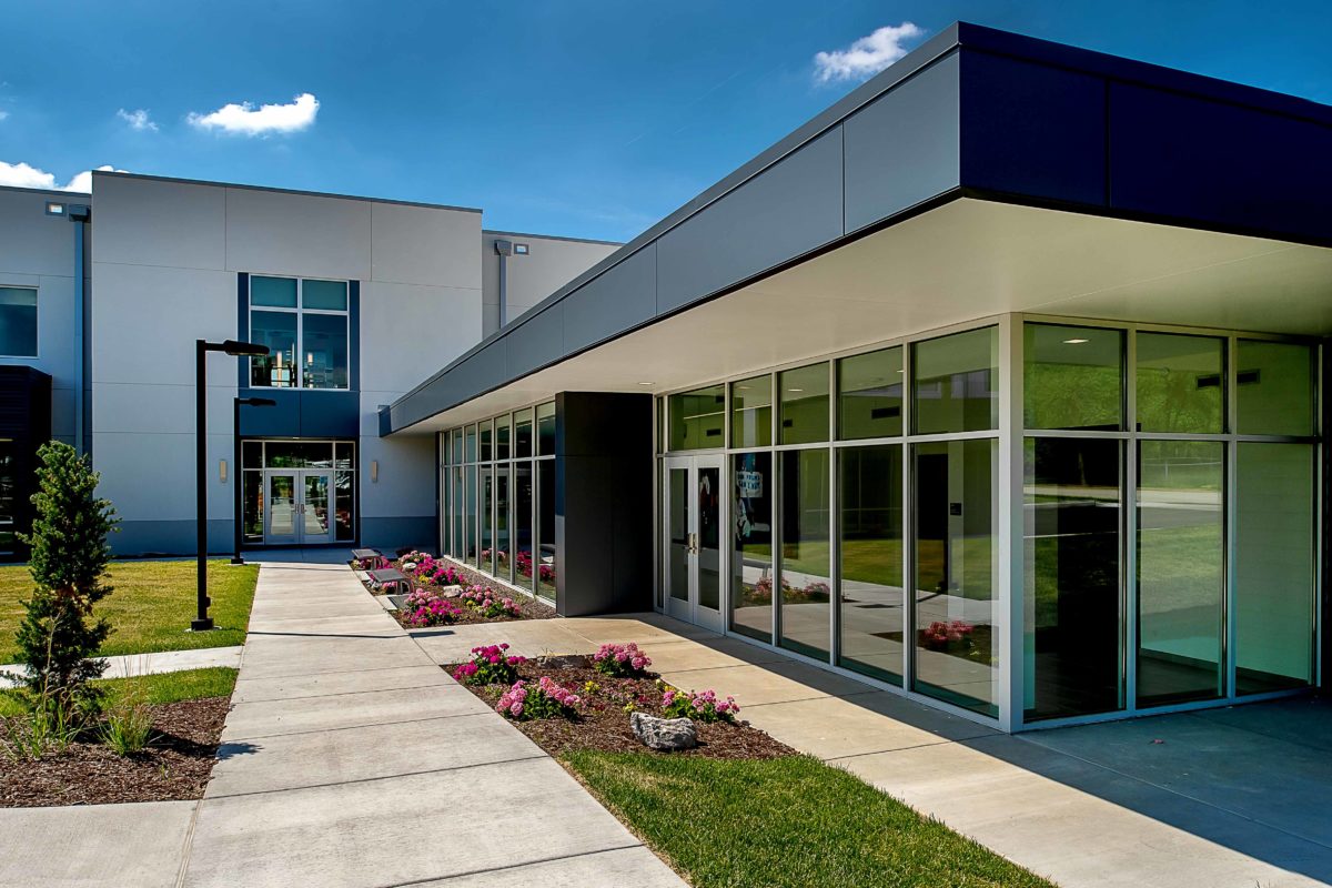 Main Courtyard Entrance for Deaconess Center