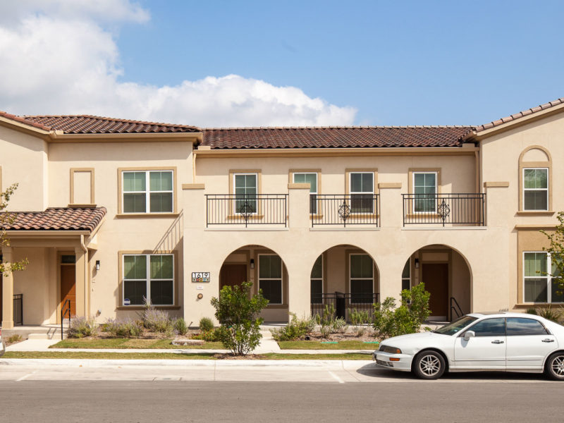 Front of East Meadows Apartments