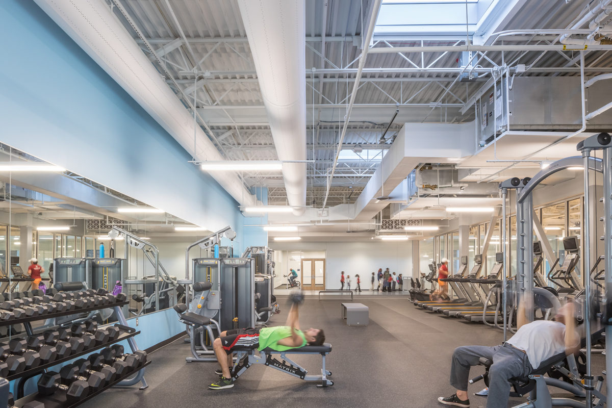 Gym in Martin Luther King, Jr. Recreation and Aquatic Center