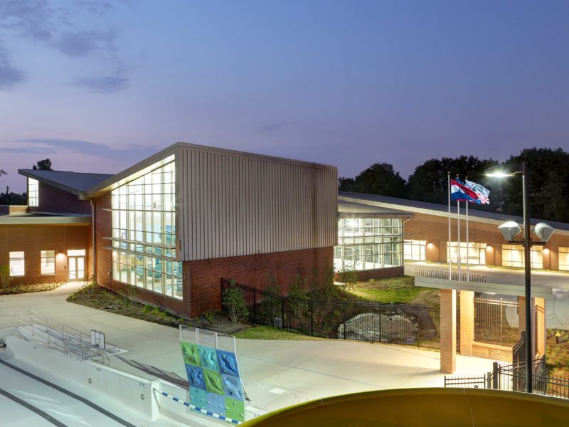 Side View of the O'Fallon Park Rec Complex