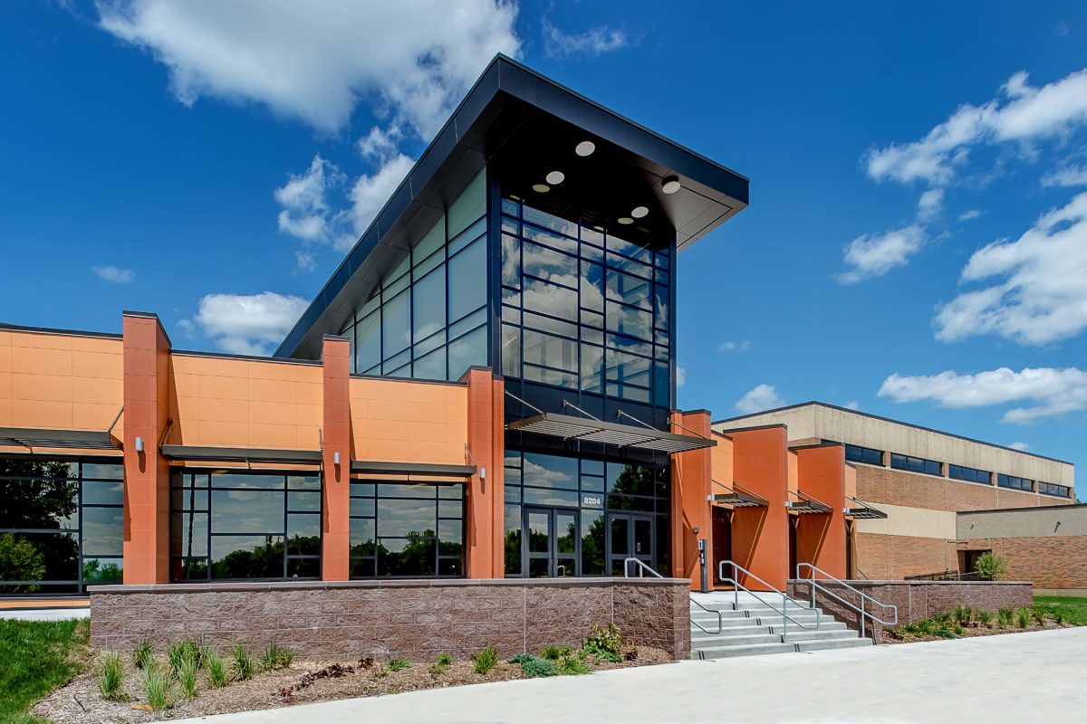 Front of Northwest High Magnet School