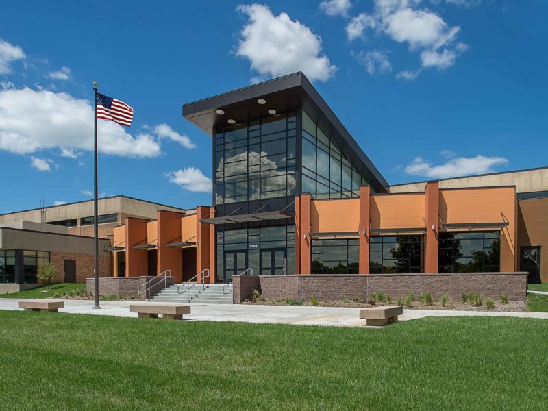Front of Northwest High Magnet School