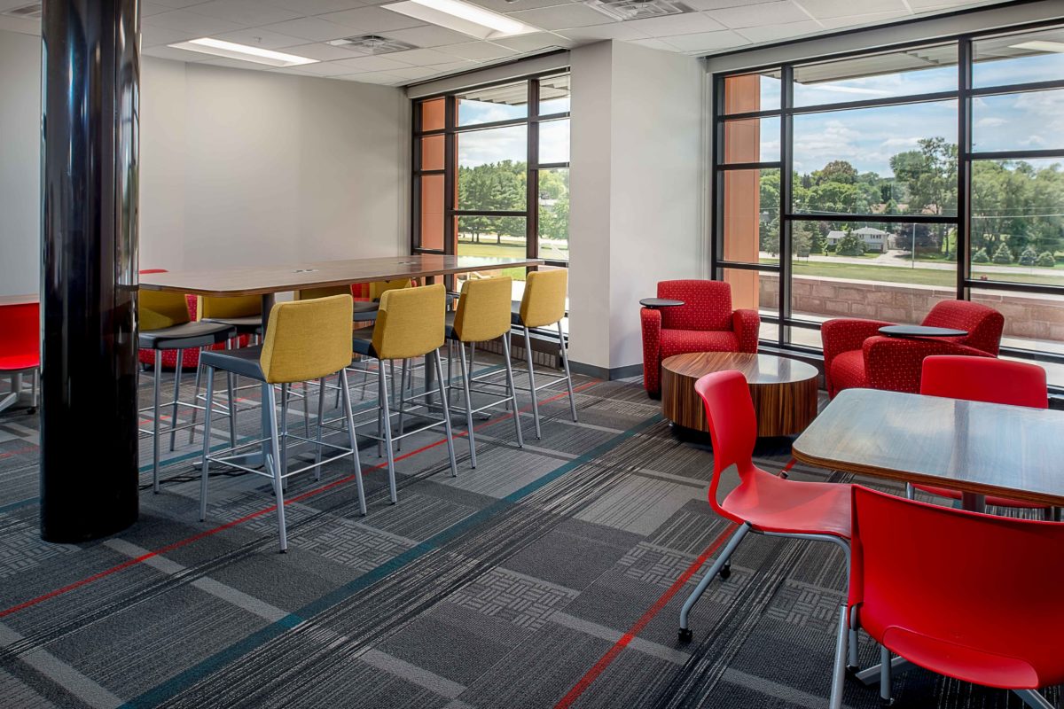 Gathering Area in Northwest High Magnet School
