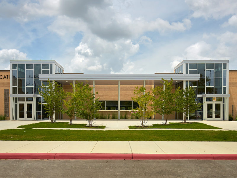 Front of Sam Houston High School
