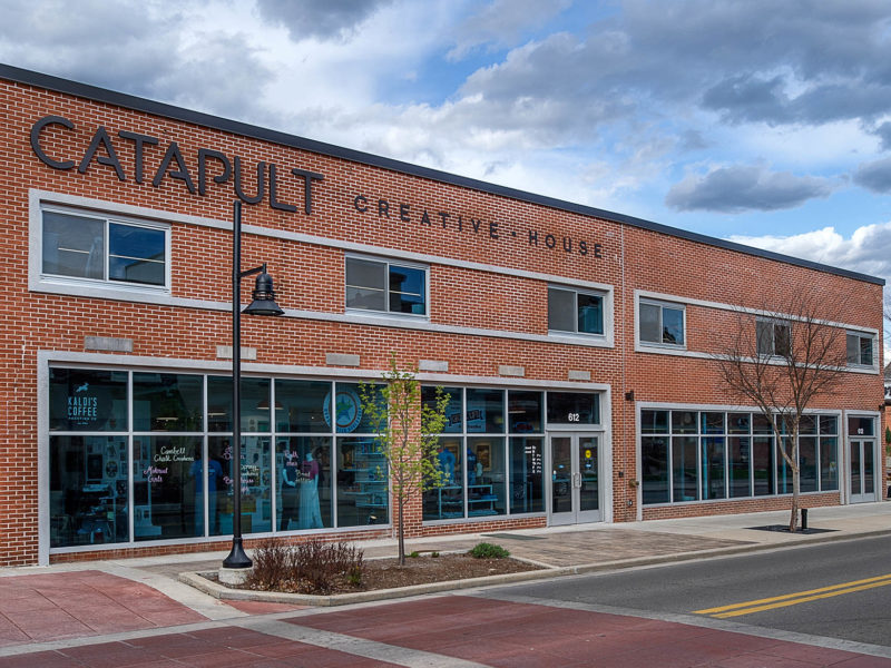 Front of Catapult Creative House