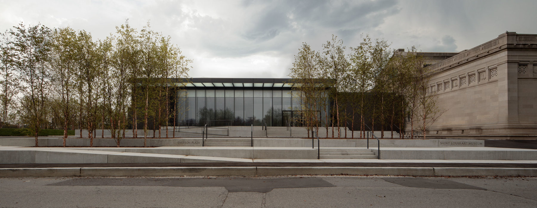 Front of the Saint Louis Art Museum addition