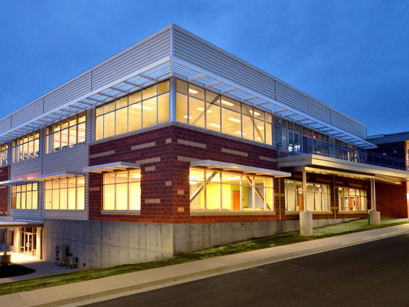 Side view of The Linc