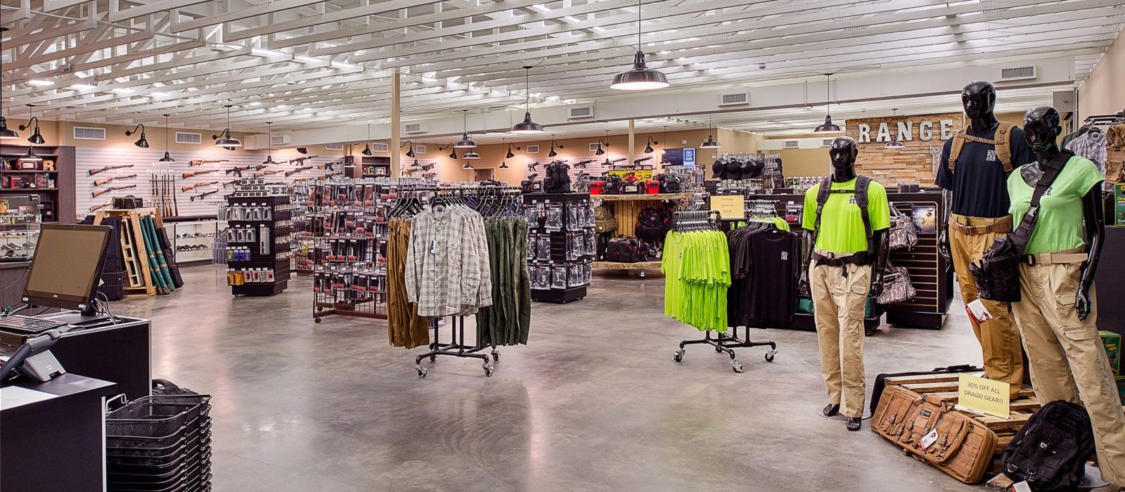 Retail store in The Range