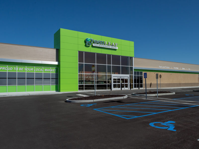 Front of GreenLeaf Market