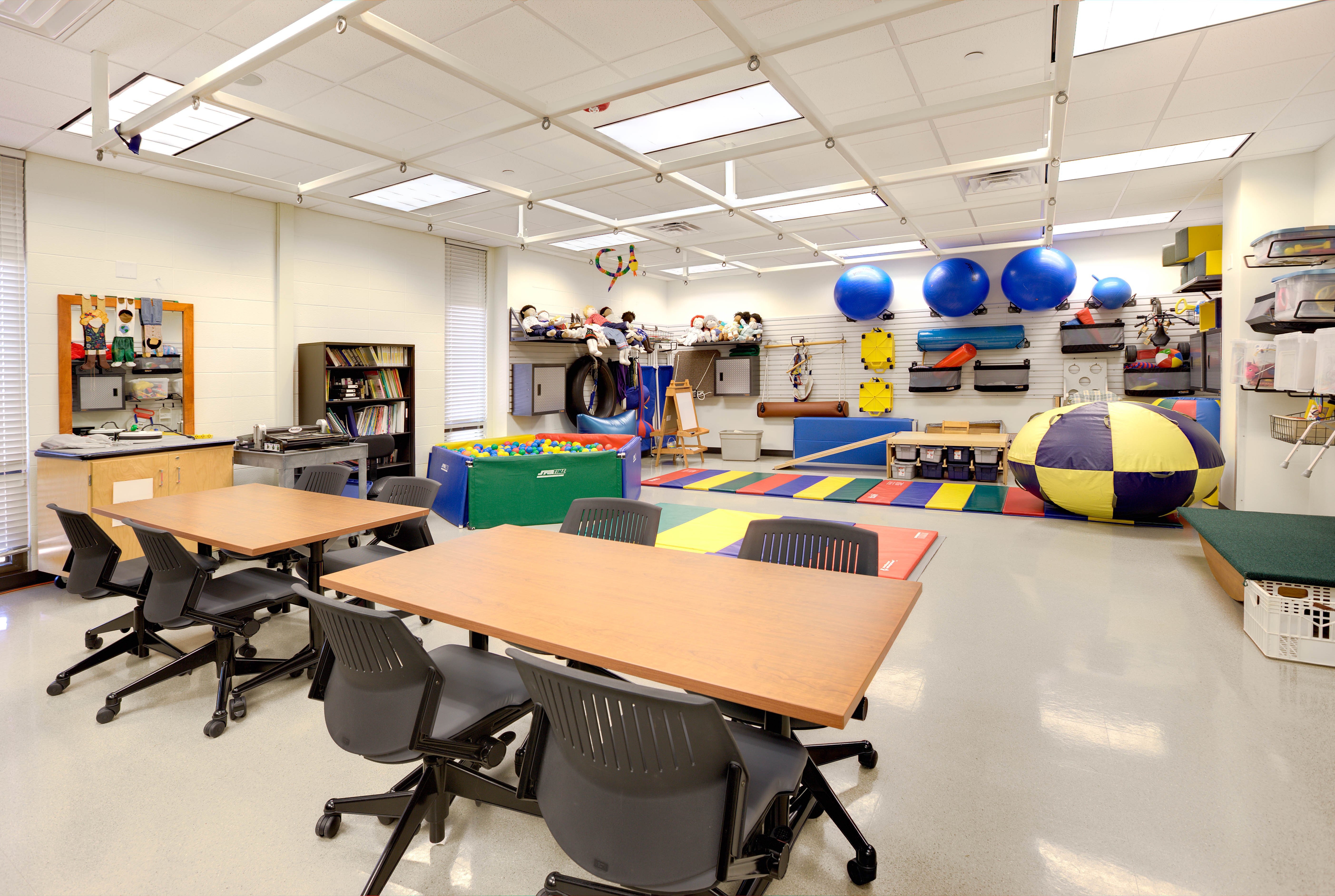 A Texas Woman’s University (TWU) Multipurpose Classroom