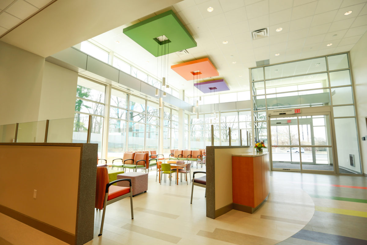 Waiting Room in SSM Health Cardinal Glennon Pediatric Specialty Clinic