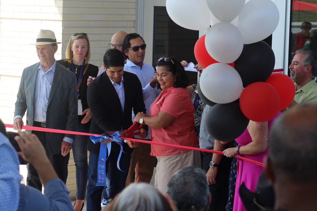 Ribbon cutting ceremony for VIA Brooks City Base Transit Center