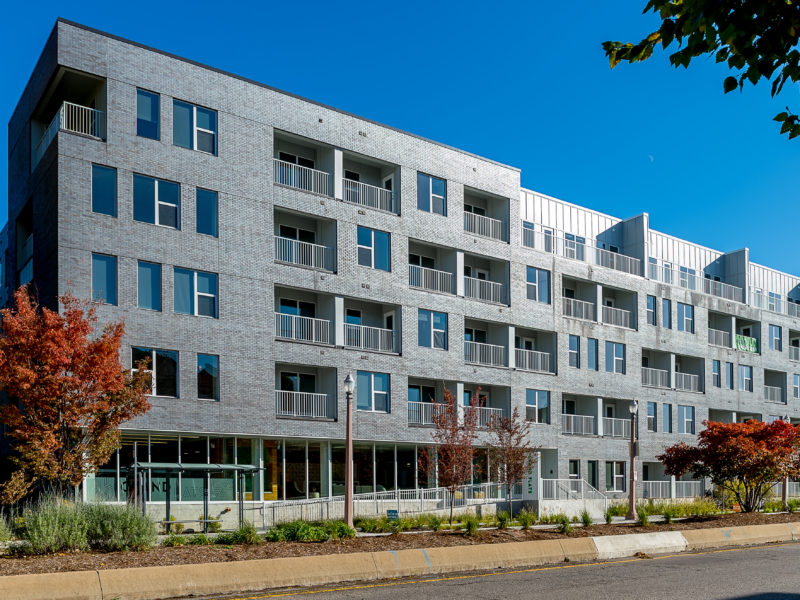 Front of Grand Flats Luxury Apartments