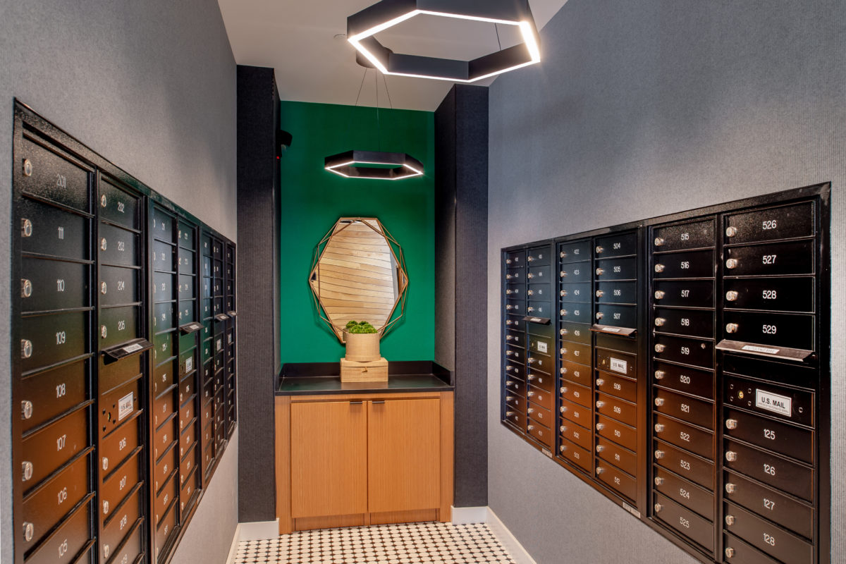 Grand Flats Mail Room
