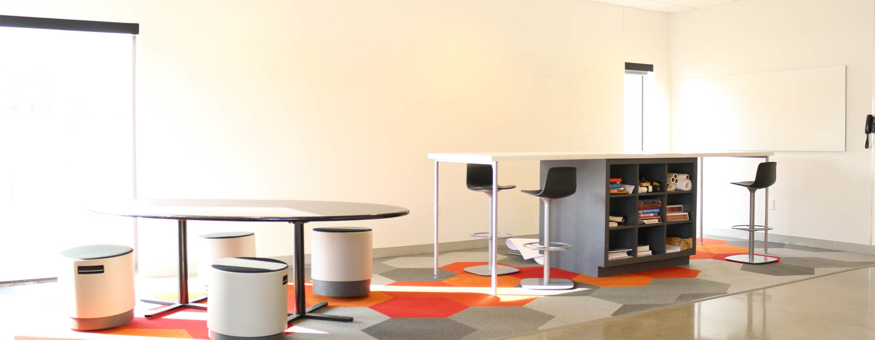 KAI architectural table and seating