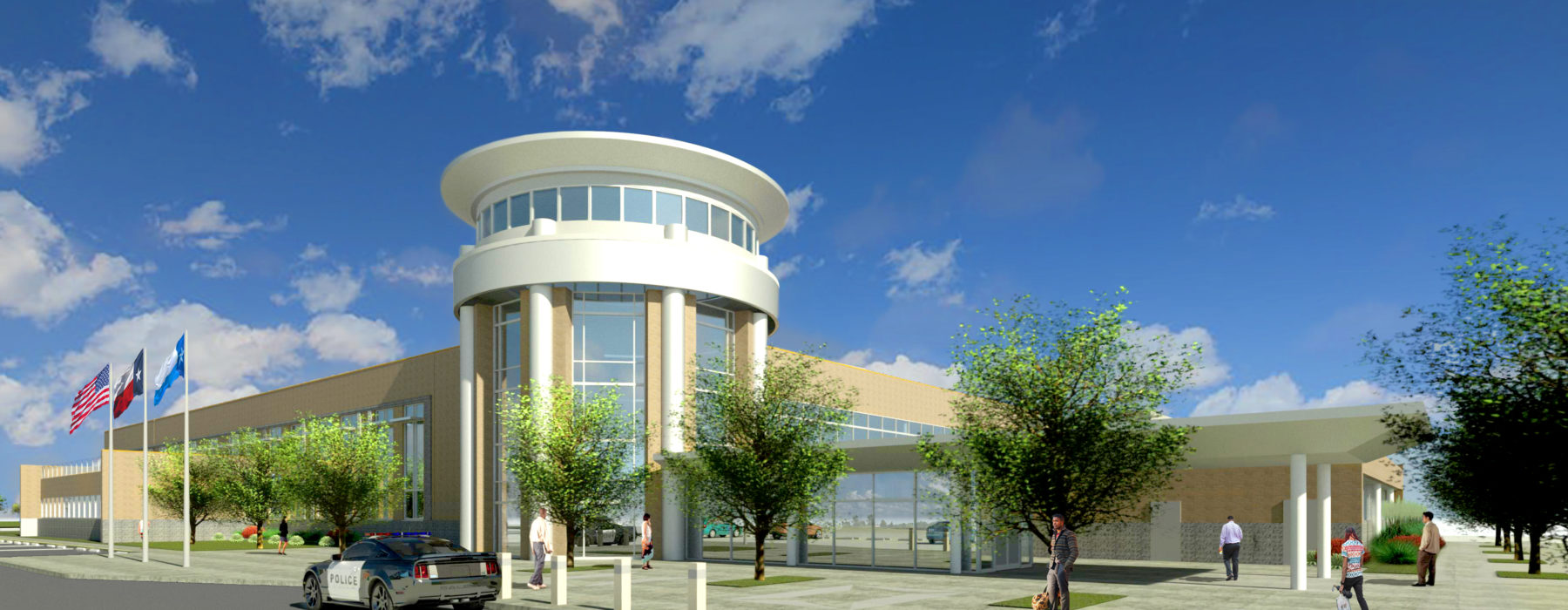 Dallas County South Government Center Rendering
