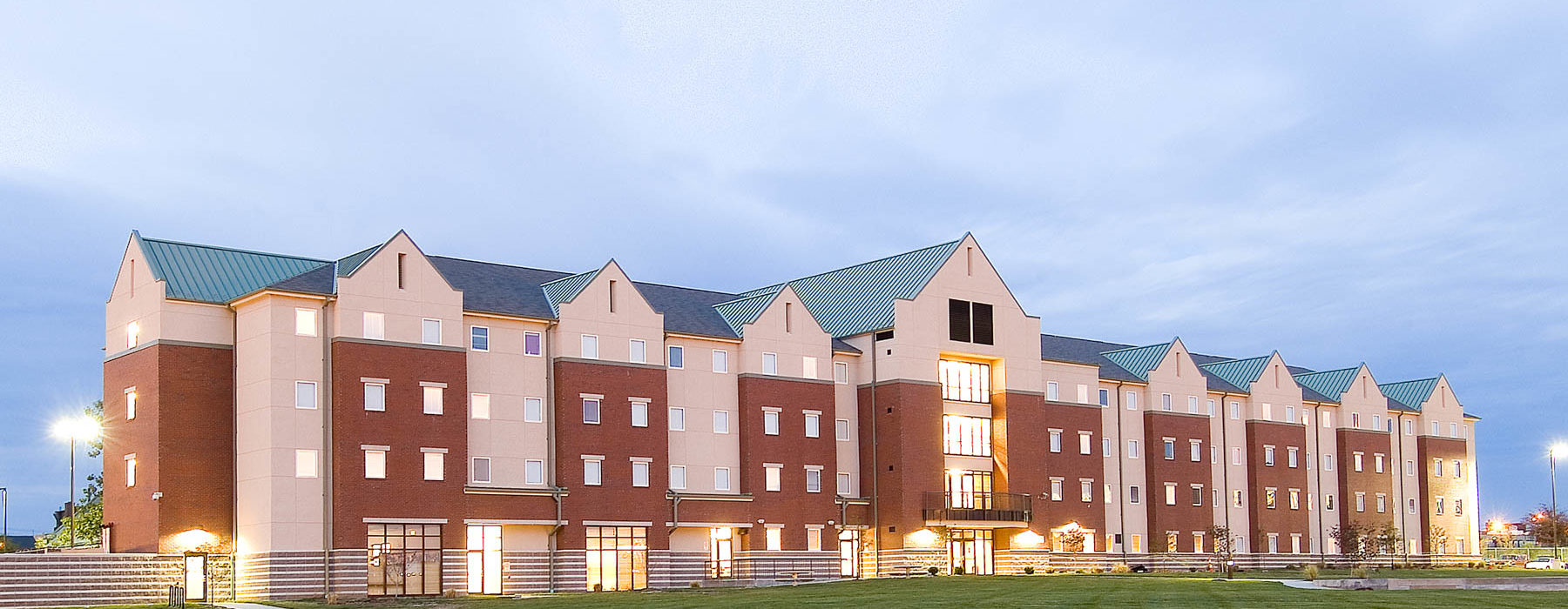 HSSU Gillespie Residence Hall and Student Center Exterior