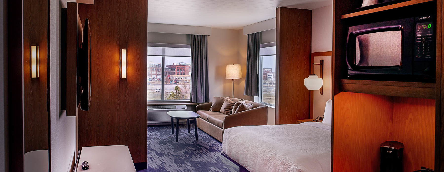 Fairfield Inn & Suites One Bed Room