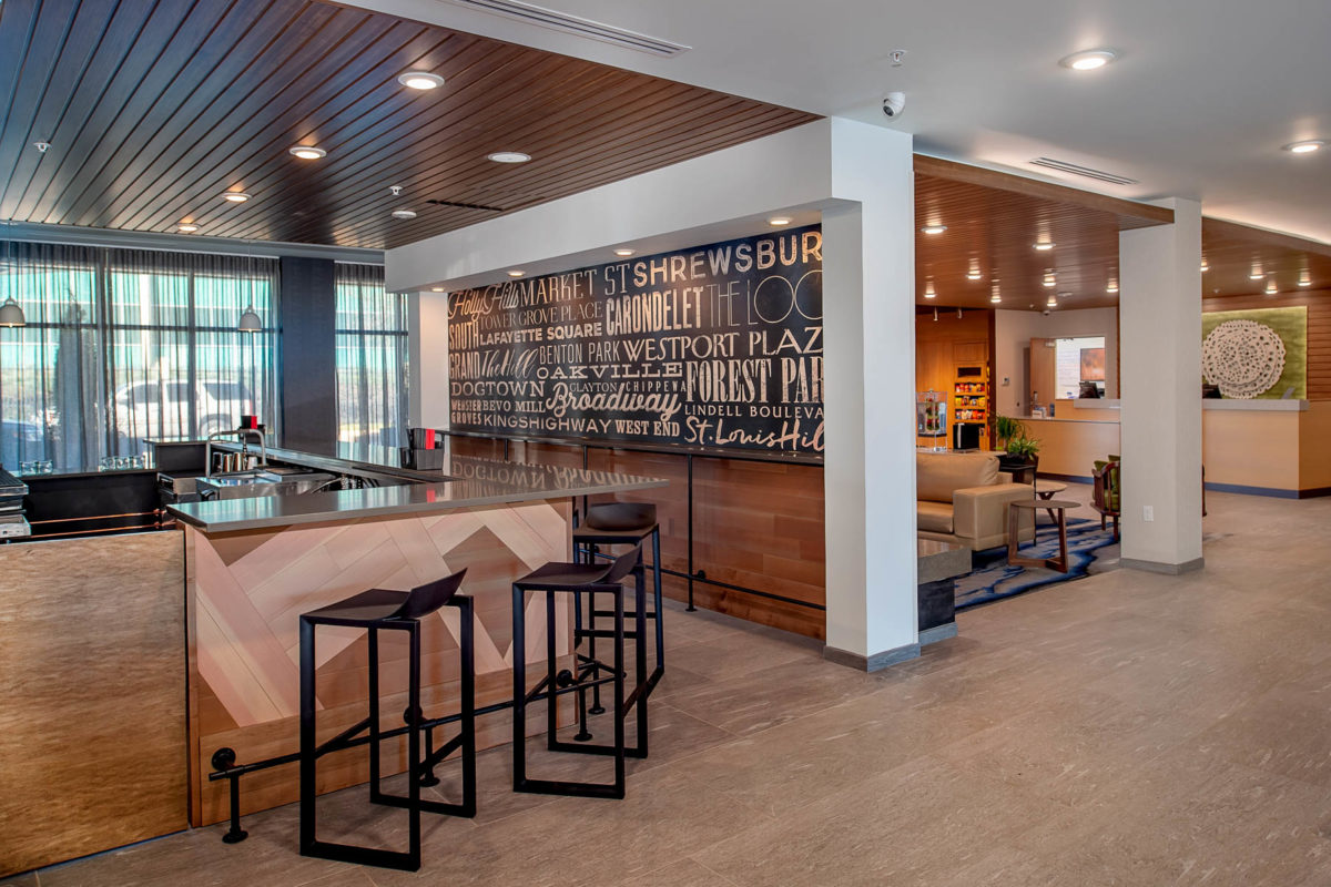 Fairfield Inn & Suites Bar Seating
