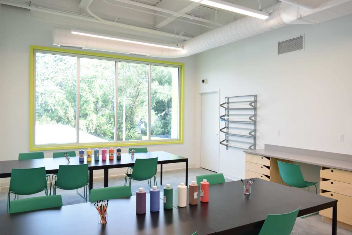 Boys and Girls Club of Greater St. Louis Art Room